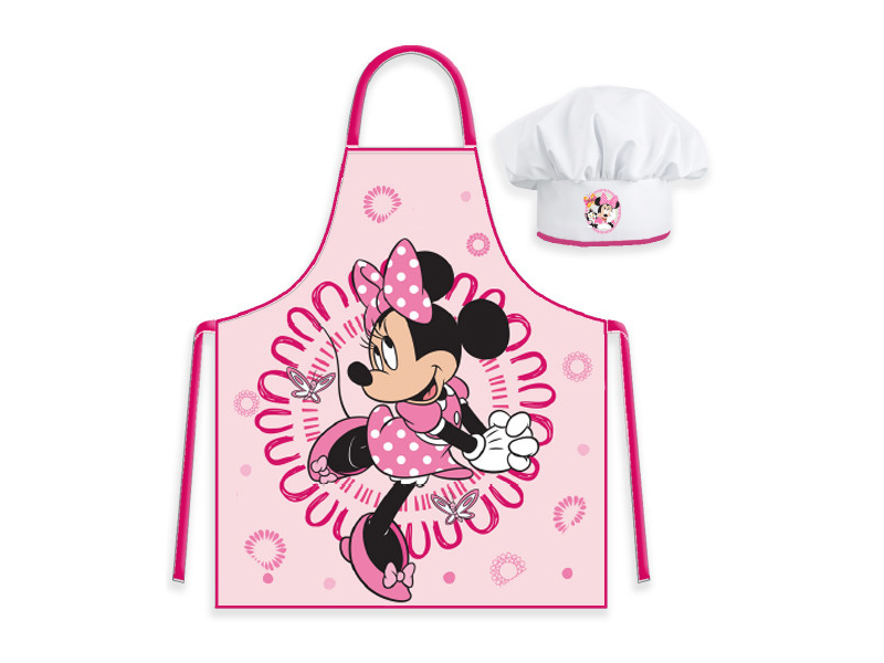 Detská zástera s čiapkou Minnie Mouse Butterfly