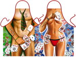 Zástery Sexi hráč a hráčka pokru Zástery Sexi hráč a hráčka pokru