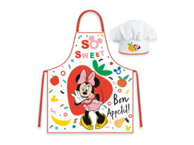 Detská zástera s čiapkou Minnie Mouse So Sweet
