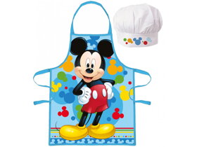 Detská zástera s kuchárskou čiapkou Mickey Mouse