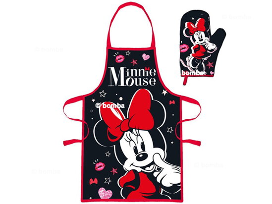 Zástera do kuchyne Minnie Mouse s chňapkou