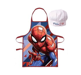 Zástera pre deti s kuchárskou čiapkou Spiderman