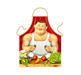 Zástera pre kuchára v Botero štýle