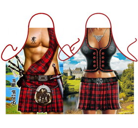 Zástery Škótsky muž a žena